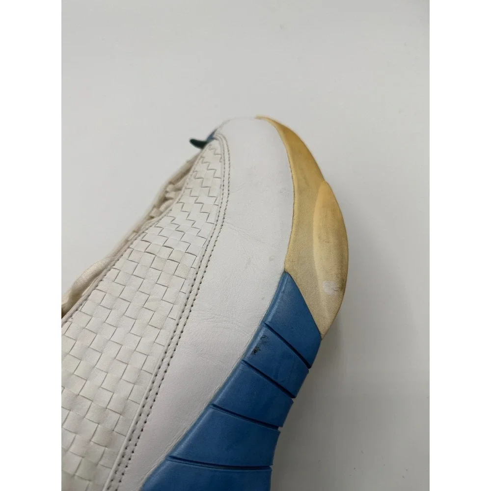 Nike Air Jordan 15 XV OG Columbia 1999 White Blue Size 12.5 Sneakers 136029-141
